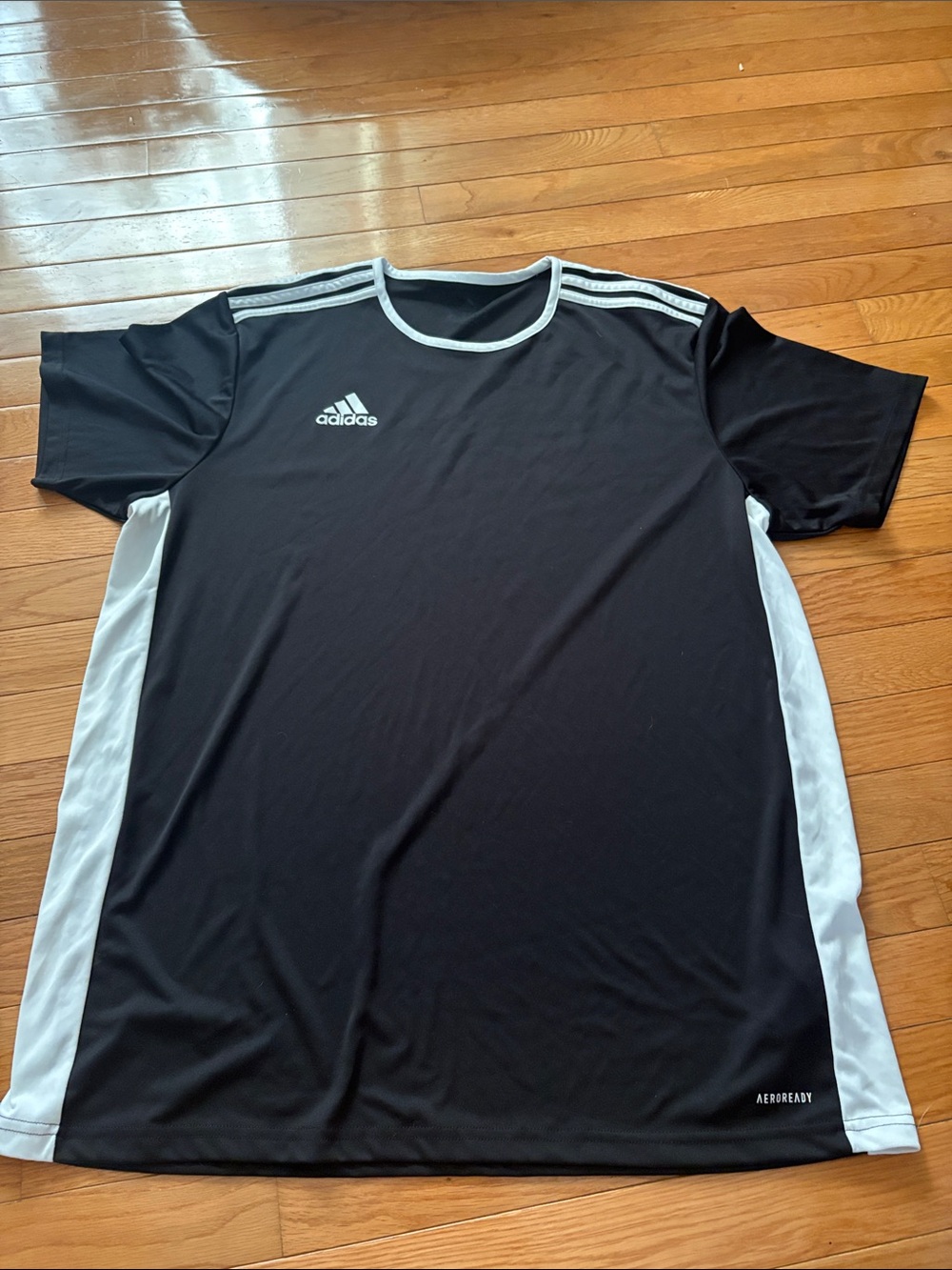 adidas Men’s Black and White Soccer Training Jersey